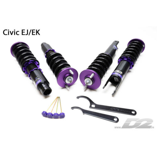 D2 Street Coilovers para Honda Civic EK (96-00)